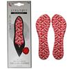 Wholesale 2PK NON SLIP INSOLES STRUT N IT BOLD RED SHE WROTE ENG/FR