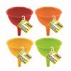 Wholesale SILICONE COLLAPSIBLE FUNNEL