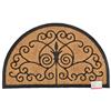 Wholesale HALF ROUND COIR DOOR MAT 24x39''