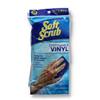 Wholesale SOFT SCRUB 10CT DISPOSABLE VINYL GLOVES FITS ALL