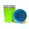 Wholesale Trash Can-4 Assorted Bright Colors 8.5"x8.75"
