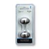 Wholesale 2PC OBLONG CABINET KNOBS SATIN NICKEL