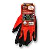Wholesale Red NITRILE COATED POLY WORK GLOVE-LG