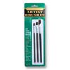 Wholesale 3pc ARTIST BRUSHES 1/4-3/8-1/2" FLAT