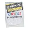 Wholesale 3PLY CLOTH FACE MASK KINDNESS IS CONTAGIOUS ADULT ADJUSTABLE SIZE
