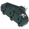 Wholesale 3-Outlet Grounding Adapter