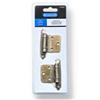 Wholesale 2PK VARIABLE OVERLEY CABINET HINGES BURNISHED BRASS