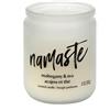Wholesale NAMASTE 3OZ MAHOGANY & TEA SCENTED CANDLE