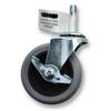 Wholesale 3'' TPR THREADED SWIVEL CASTER WITH BRAKE