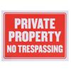 Wholesale 9 x12'' PRIVATE PROPERTY SIGN