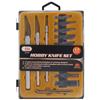 Wholesale 17pc HOBBY KNIFE IN STORAGE TRAY