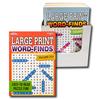 Wholesale LARGE PRINT WORD FINDS 2 TITLES