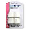 Wholesale 4pc WHITE RUBBER CHAIR TIPS 7/8-1''