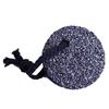 Wholesale 2.25'' ROUND CHARCOAL PUMICE w/ROPE