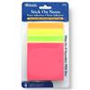 Wholesale 4PK 40ct 3x3'' NEON STICK-ON NOTES 160 TOTAL SHEETS -NO ONLINE SALES
