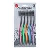 Wholesale 5PK CHARCOAL TOOTH BRUSH SOFT BRISTLES