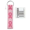 Wholesale BREAST CANCER PINK CLOTH KEYCHAIN LANYARD