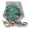 Wholesale 36PK 3 RING CARABINER KEYCHAIN