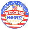 Wholesale 18CT 9'' ROUND WELCOME HOME PLATES