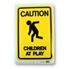 Wholesale CAUTION CHILDREN AT PLAY SIGN 18x12''