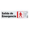 Wholesale HILLMAN 3x9'' SALIDA DE EMERGENCIA PLASTIC SIGN SELF-ADHESIVE