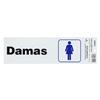 Wholesale HILLMAN 3x9'' DAMAS PLASTIC SIGN SELF-ADHESIVE