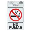 Wholesale HILLMAN 5x7'' NO FUMAR PLASTIC SIGN SELF-ADHESIVE