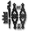 Wholesale GATE HARDWARE COMPLETE KIT BLACK