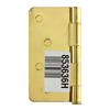 Wholesale HILLMAN 4'' BRASS DOOR HINGS 1/4'' ROUND CORNERS BULK & UPC