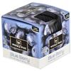 Wholesale 3 oz Boxed Globe Glass Candle - BlUE BERRY