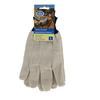 Wholesale WHITE CANVAS WORK GLOVES LARGE