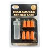 Wholesale 3 Pair Foam Ear Plug Set with Case