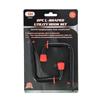 Wholesale 2pc L SHAPED UTILITY HOOK SET 4.5x3" 33lb CAPACITY