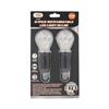 Wholesale 2PK RECHARGEABLE LED LIGHT BULBS 100 LUMENS