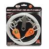 Wholesale 15' Reflective pet tie out cable for dogs up to 250 pounds.