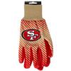 Wholesale NFL SF 49ERS SPORT UTILITY GLOVES WITH DOTS
