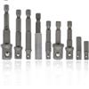 Wholesale ABN 9PC POWER EXTENSION BAR SOCKET ADAPTERS 1/4, 3/8 & 1/2'' DRIVE