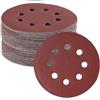 Wholesale 100pc 5" 8 HOLE SANDING DISC VELCRO BACK 40-600 GRIT