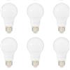 Wholesale 6PK 9=60W A19 LED BULB DAYLIGHT DIMMABLE