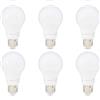 Wholesale 6PK 9=60W A19 LED BULB SOFT WHITE NON DIMMABLE