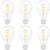 Wholesale 6PK 15=100W A21 CLEAR LED BULB DAYLIGHT NON DIMMABLE