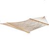 Wholesale 2 PERSON 60'' WIDE BROWN COTTON ROPE HAMMOCK