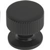 Wholesale 1-1/4'' CABINET KNOB MATE BLACK CARRIGAN