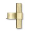 Wholesale 2-3/8'' FINGER PULL KNOB MATTE GOLD REMINGTON