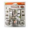 Wholesale PROTOUCH 2PK ENTRY LOCK & DEADBOLT KEYED ALIKE SATIN NICKEL