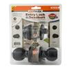 Wholesale PROTOUCH 2PK ENTRY LOCK & DEADBOLT KEYED ALIKE BLACK