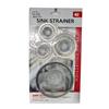 Wholesale CHEF VALLEY 4PK STAINLESS SINK STRAINER SET