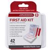 Wholesale DRUGS AID 42PC FIRST AID KIT IN PLASTIC CASE