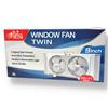 Wholesale 9'' TWIN WINDOW FAN 2 SPEED DIAL CONTROL