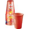 Wholesale 16CT 16OZ RED PLASTIC CUPS